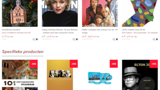 Aanbiedingen webshop Museum
